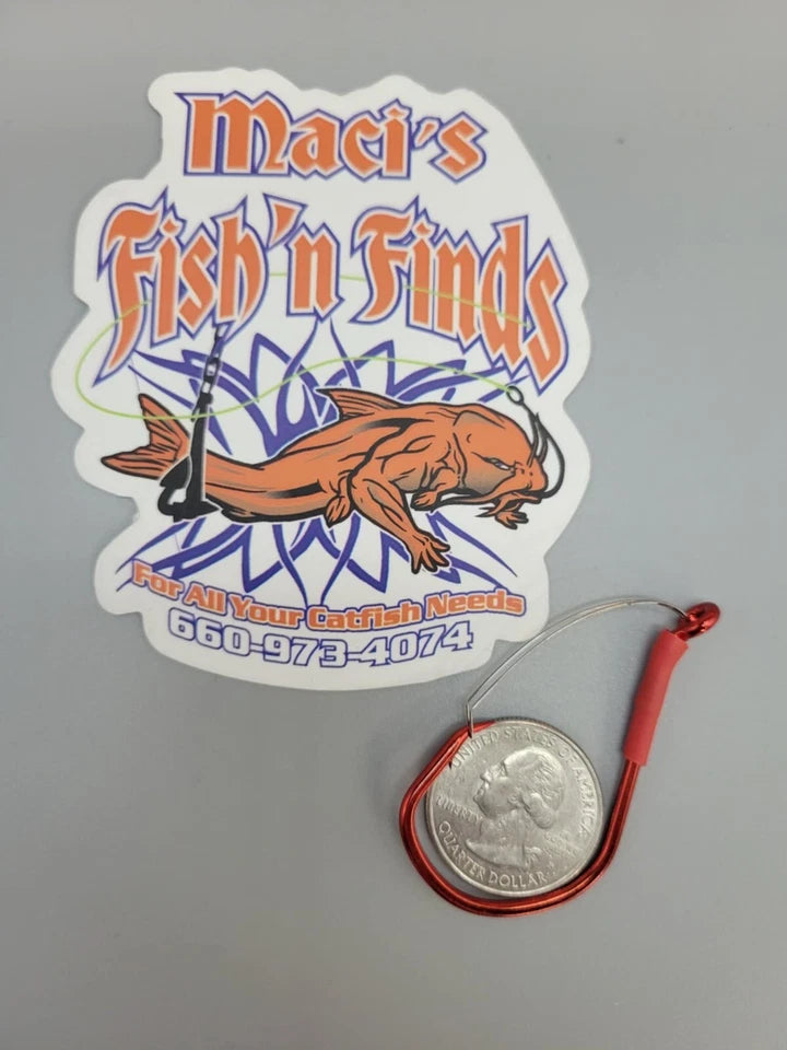 Draggin Master 8/0 10/0 Hook Offset Octopus Circle Fishing Hook with Weed Guard