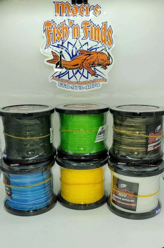 Sufix 832 Adv Superline Braid 65 lb or 80 lb 1200 yds Various colors 65# 80#