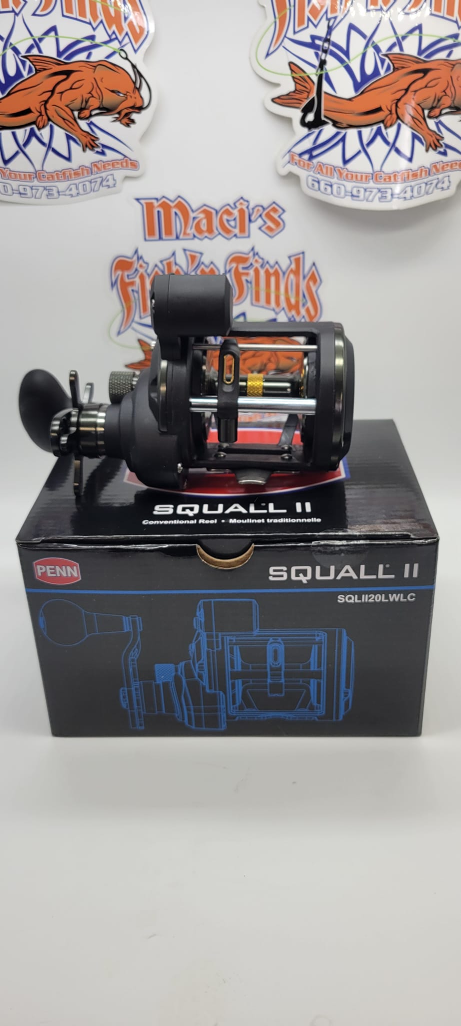 Penn Squall II LW Conventional Reels Line counter, non Line counter 15 20 30