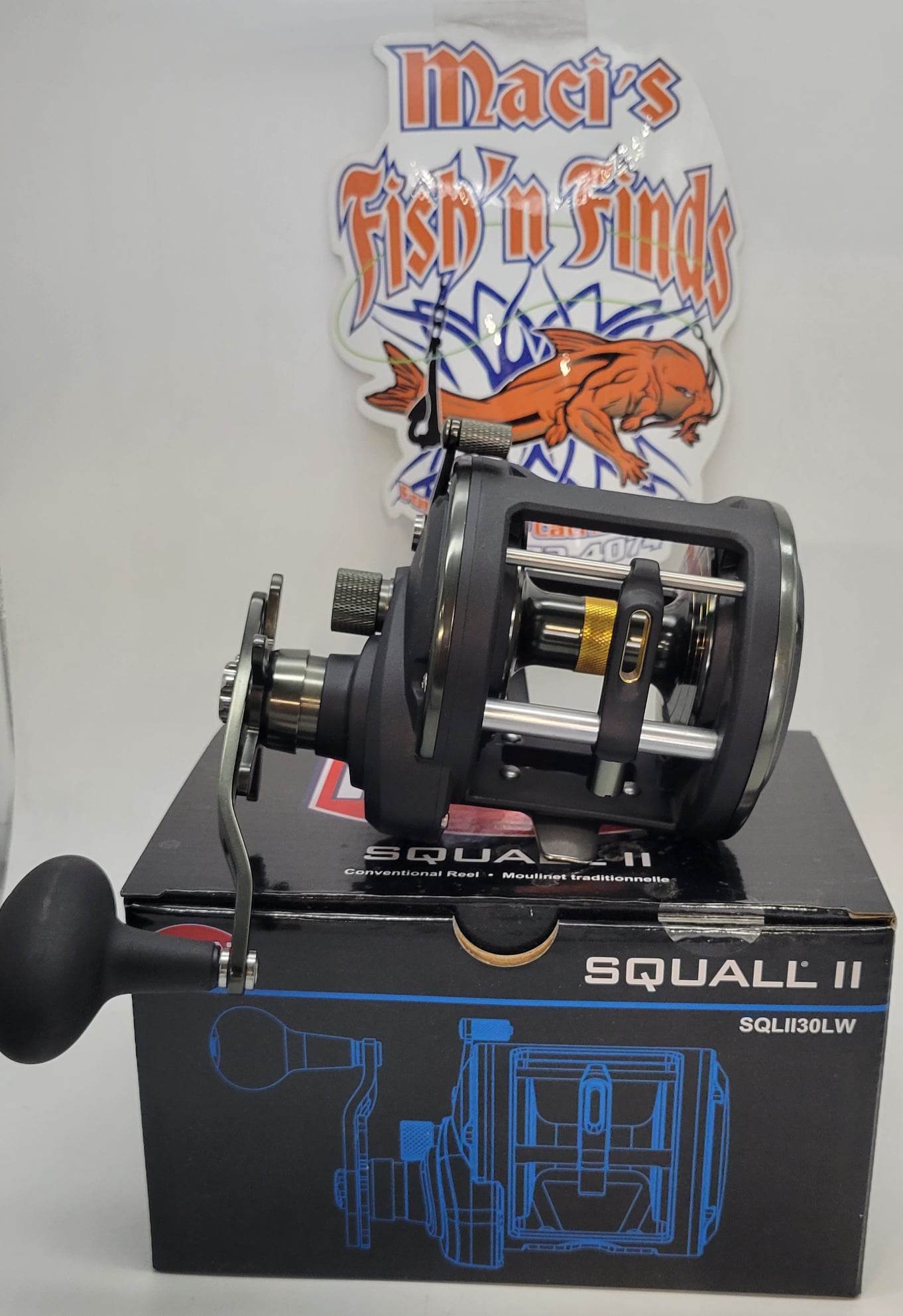 Penn Squall II LW Conventional Reels Line counter, non Line counter 15 20 30